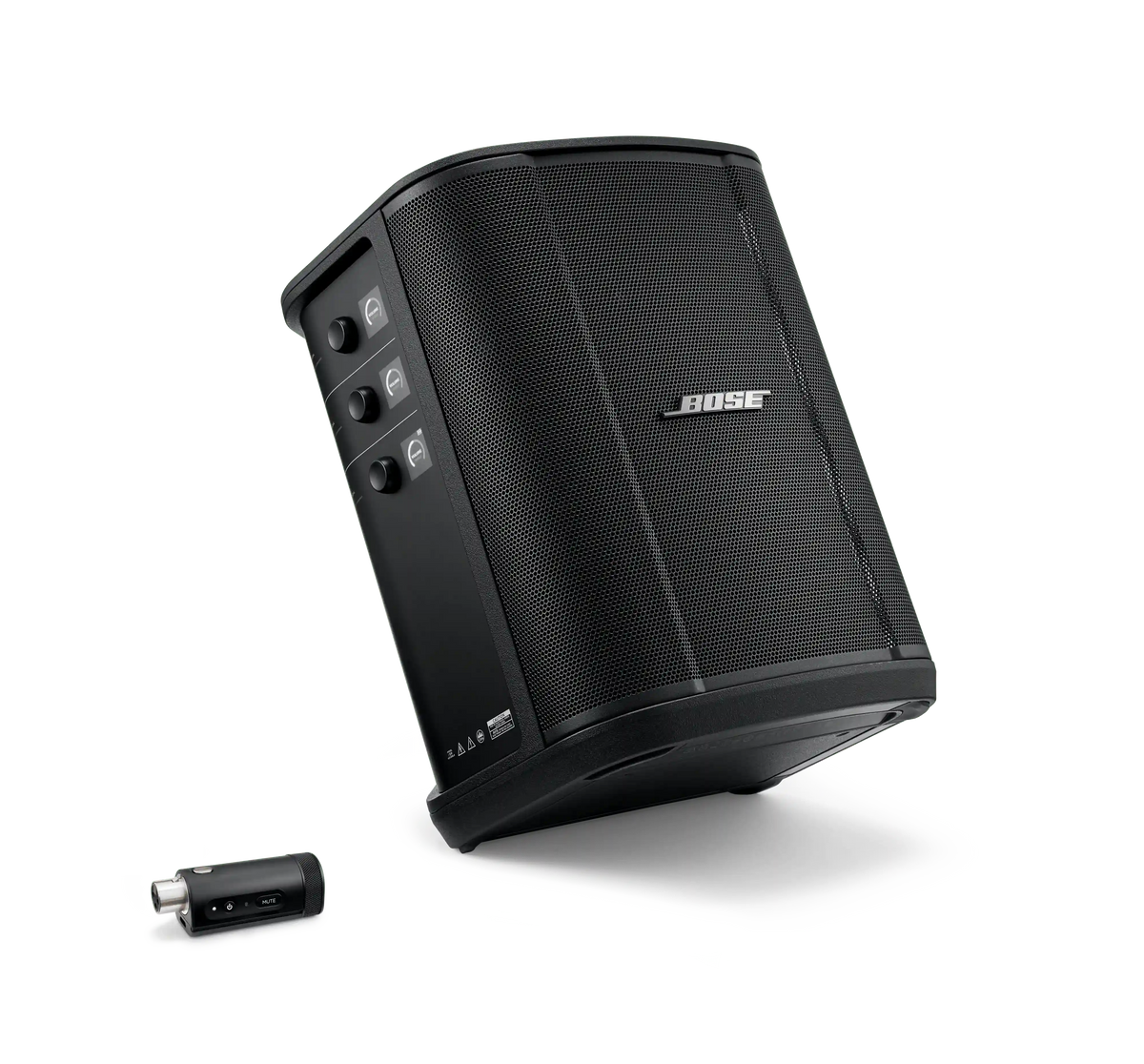 Bose S1 Pro+ Wireless PA System and Wireless Mic/Line Transmitter – XLR